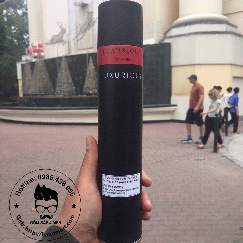 Gôm Xịt Tóc Luxurious